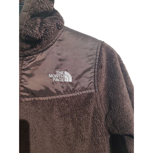 The North Face Brown Oso Jacket Size Medium Girls - Picture 3 of 6